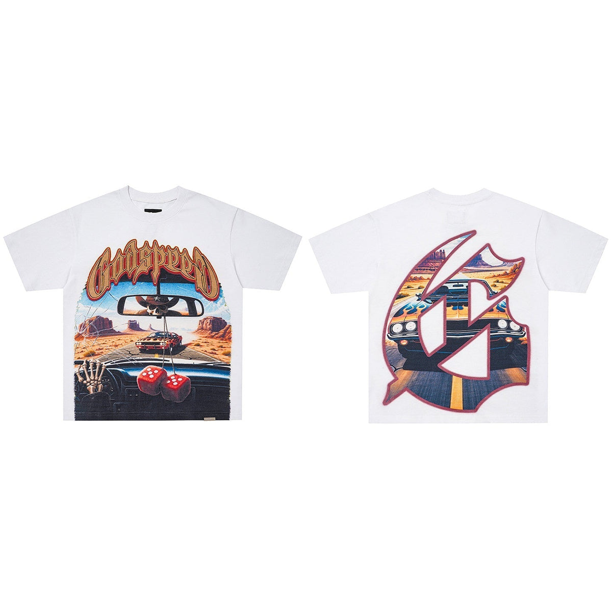 GodSpeed Desert Drive Graphic T-Shirt